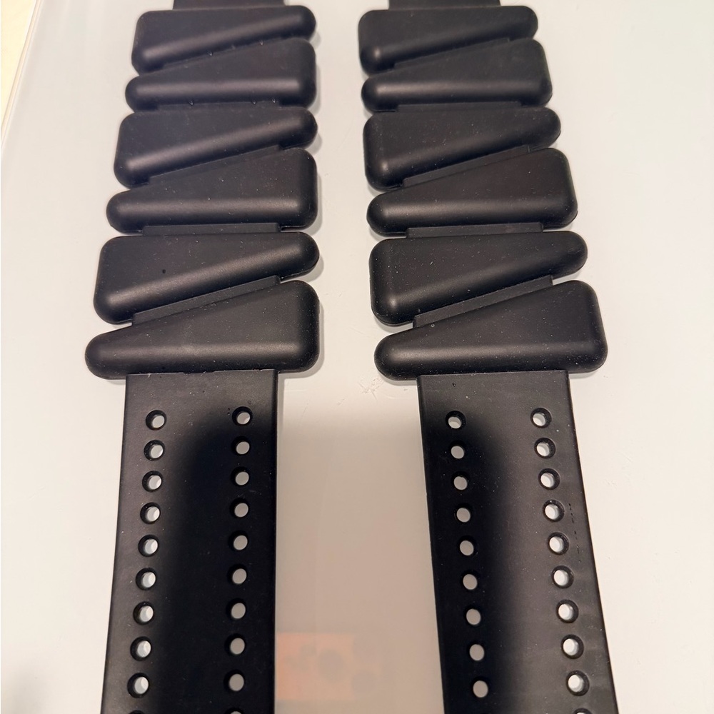 Black Silicone 2 lb Wrist Weights